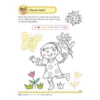 Deltas Oefenboek met stickers - eerste leesspelletjes (5-6 jaar) - thumbnail