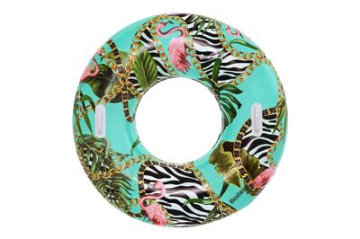 Bestway Opblaasbare drijver met handgrepen Fantasia Bloem D114 cm +12 Jaar Strand en Zwembad 36302