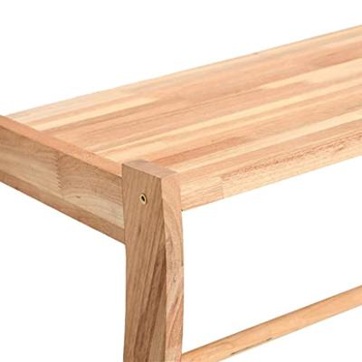 VidaXL Handdoekenrek 60x25,5x49 cm massief walnotenhout VidaXL Handdoekenrek 60x25,5x49 cm massief walnotenhout
