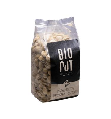 Bionut Pistachenoten geroosterd en gezouten bio 500 Gram