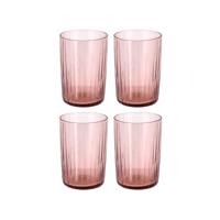 BITZ - Kusintha - Waterglas 0,28l s/4 Pink - thumbnail