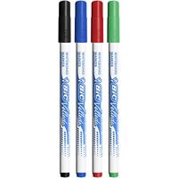 Whiteboardmarker Bic Velleda 1721 rond fijn assorti blister à 4 stuks - thumbnail