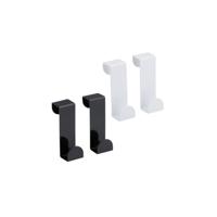 Metalen haak set van 2 stuks 7x4x2,5cm - thumbnail