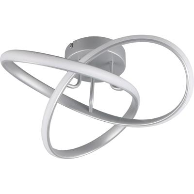 LED Plafondlamp 15W Mat Titaan - Warm Wit 3000K - Metaal