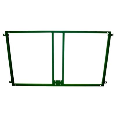 METAL BRACKET FOR MOUNTING BASKETBALL BACKBOARD AND RIM TO THE WALL - GREEN