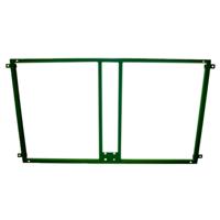 METAL BRACKET FOR MOUNTING BASKETBALL BACKBOARD AND RIM TO THE WALL - GREEN - thumbnail