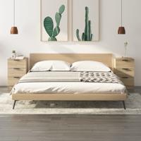 Nachtkastjes 2 st 40x36x65 cm sonoma eikenkleurig - thumbnail