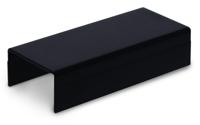 Enzo Canalit systeem25 koppelstuk met bodemstuk 25x13mm zwart - 4745720 - thumbnail