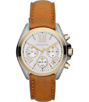 Horlogeband Michael Kors MK2301 Leder Bruin 18mm - thumbnail