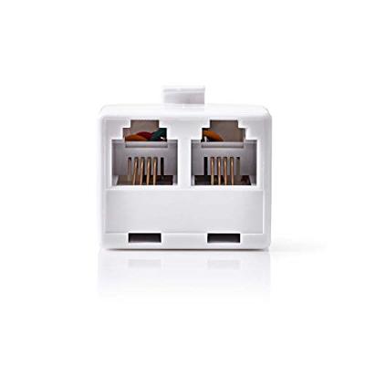 Nedis Distributeur voor telefoonsystemen RJ11 stekker - 2x RJ11 H