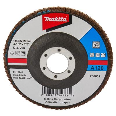 Makita Accessoires Lamellenschuurschijf 115mm A120 - D-27268 D-27268