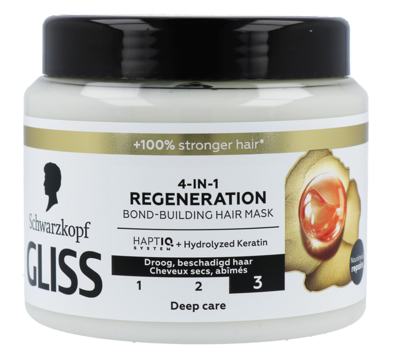 Schwarzkopf Gliss Kur 4-in-1 Regeneration Bond-Building Hair Mask