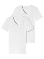 2-Pack T-Shirts heren V-hals - 95/5 - Biologisch katoen - thumbnail