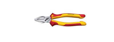 Wiha Combinatietang Professional electric met DynamicJoint® en OptiGrip met extra lang snijvlak | 200 mm | 8" - 26714 - 26714