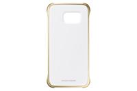 Galaxy S6 Edge Clear Cover goud EF-QG925BFEGWW - thumbnail