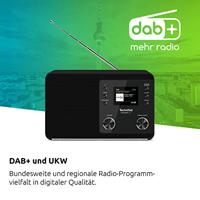 TechniSat Digitradio 307 BT DAB radio Zwart - thumbnail