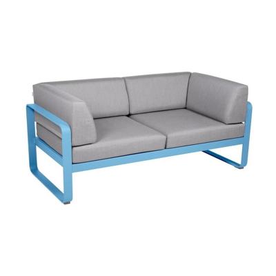 Fermob Bellevie Club 2-zits loungebank Maya Blue - Flannel