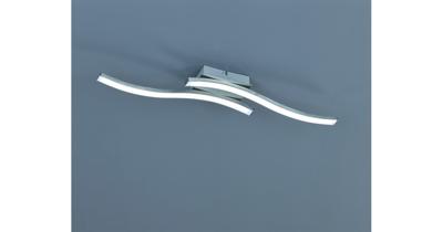 Trio Design plafondlampRoute 2-lichts grijs - R62472107