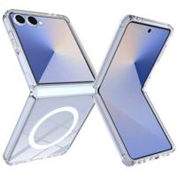 Lunso Samsung Galaxy Z Flip 7 - Backcover hoes met MagSafe ondersteuning - Transparant - thumbnail
