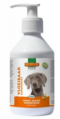 BIOFOOD VLOEIBAAR SCHAPENVET MET ZALMOLIE 250 ML BIOFOOD VLOEIBAAR SCHAPENVET MET ZALMOLIE 250 ML