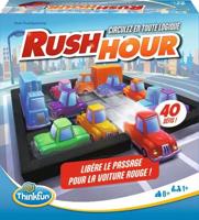 ThinkFun Rush Hou- Logicaspel-Puzzel-Verkeersopstopping-40 uitdagingen 4 niveau-1 Speler of ouder dan 8 jaar-Ravensburger-Gemengd-6600 - thumbnail