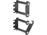 Rittal 7111.214 19 inch Kabelgeleiding voor patchkast 1 HE Zwart - thumbnail