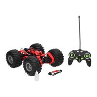 Lobbes Rc race monstertruck met rookfunctie - rood - thumbnail