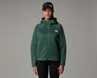 The North Face Dotknit Thermal FZ Hoodie Fleece Dames Duck Green S - thumbnail