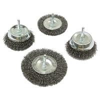 Makita Ronde borstelset 4-delig Staal D-65729 D-65729 1 stuk(s) - thumbnail