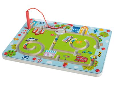 lupilu Houten puzzel (Magneet labyrinth)