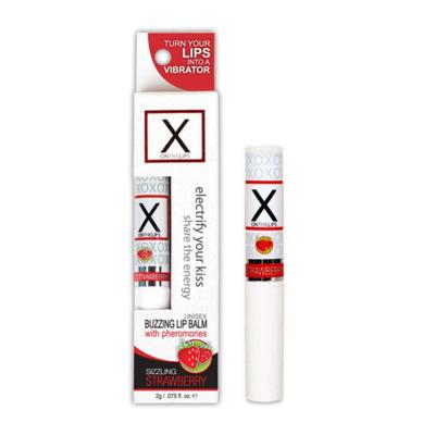 X On The Lips Aardbei Sensuva