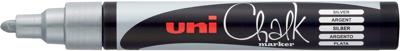 Krijtstift uni-ball rond 1.8-2.5mm zilver Krijtstift uni-ball rond 1.8-2.5mm zilver