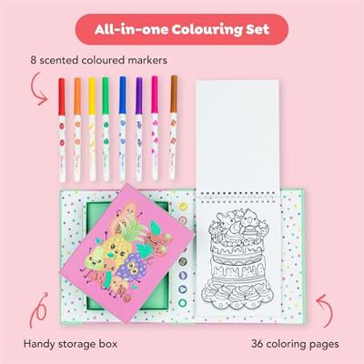 Selecta Kleurplaten met geurtjes - fruity cutie