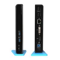 USB 3.0 Dual Docking Station - Dockingstation - USB - DVI, HDMI - GigE - thumbnail