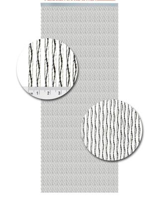 Vliegengordijn Kunststof Milano Zwart - 100cm x 240cm