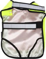 Veiligheidsvest Simi fluo oranje met led licht voor de hond L - thumbnail