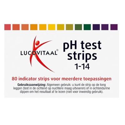 Lucovitaal Zuur Base PH Strips