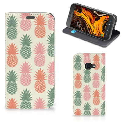 Samsung Galaxy Xcover 4s | Flip Style Cover | Ananas