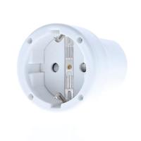 AS Schwabe 62224 Koppeling met randaarde PVC 230 V Wit - thumbnail