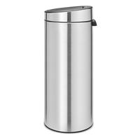 Brabantia touch bin afvalemmer 30 liter matt steel fingerprint proof - thumbnail