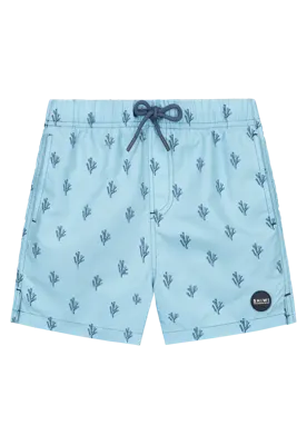 Shiwi Zomer zwembroek jongens - hemels blauw, koraal - Milo