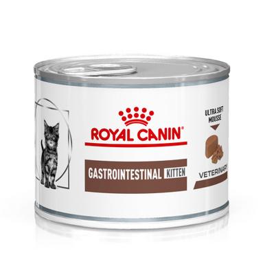 ROYAL CANIN Gastrointestinal Kitten Ultra Soft Mousse - nat kittenvoer - 195 g ROYAL CANIN Gastrointestinal Kitten Ultra Soft Mousse - nat kittenvoer - 195 g