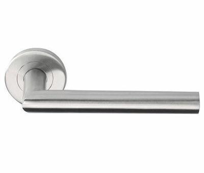 Formani gatdeel rechts Basics LB2L-19 EN1906/3 geveerd op rozet - mat RVS