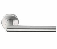 Formani gatdeel rechts Basics LB2L-19 EN1906/3 geveerd op rozet - mat RVS - thumbnail