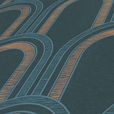 Architects Paper AP Arcade - Petrol - Retro - 391763