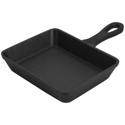 Tapaspan gietijzer rechthoekig 10x10cm