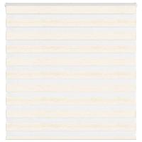 VidaXL Zebra rolgordijn 145x100 cm stofbreedte 140,9 cm marmerbeige - thumbnail