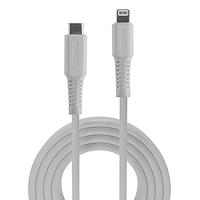 LINDY 31315 USB-kabel USB 2.0 Apple Lightning stekker, USB-C stekker 0.50 m Wit - thumbnail