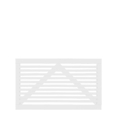 Witte Houten Tuinpoort Tokyo 150 x 90 CM Witte Houten Tuinpoort Tokyo 150 x 90 CM