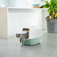 Rotho bailey kattenbak eco groen/zand - thumbnail